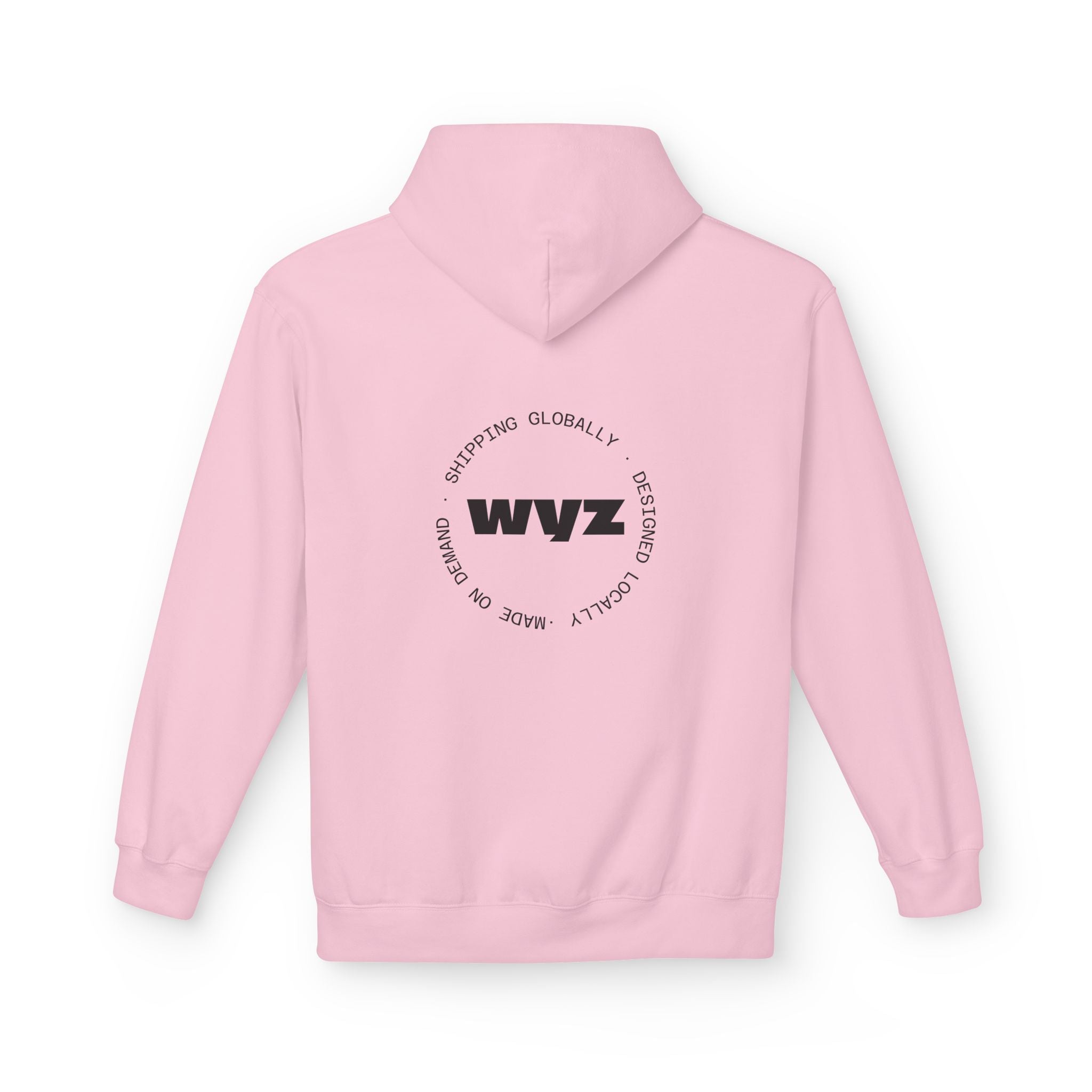 WY? Minimal Logo Hoodie — Modern Graphic Pullover