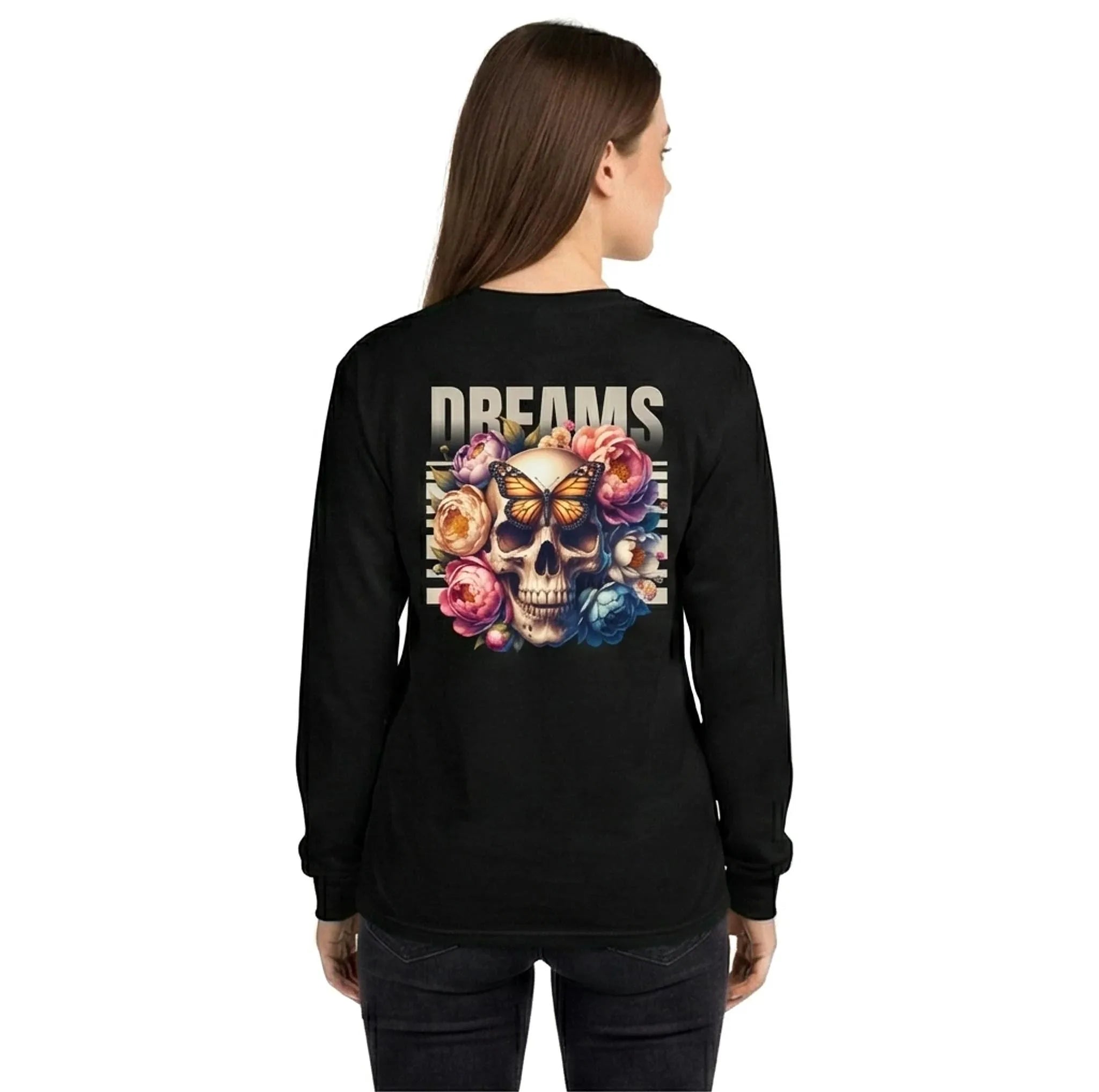 Bluză Femei Skull Floral – DRISTON VISION